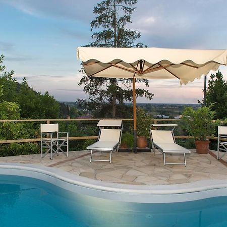 Villa Alta - Residenza D'Epoca Con Piscina サン・ジュリアーノ・テルメ エクステリア 写真